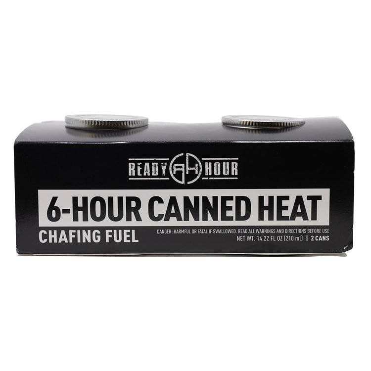 Canned Heat & Cooking Fuel by Ready Hour (2-pack)