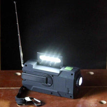 Ready Hour 4-in-1 Emergency Solar Flashlight & AM/FM/Weather Radio w/ Hand Crank - My Patriot Supply