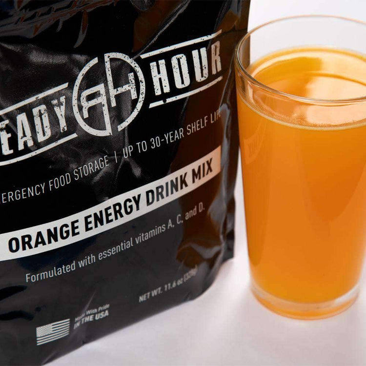 Orange Energy Drink Mix Case Pack (56 servings, 7 pk.) - My Patriot Supply