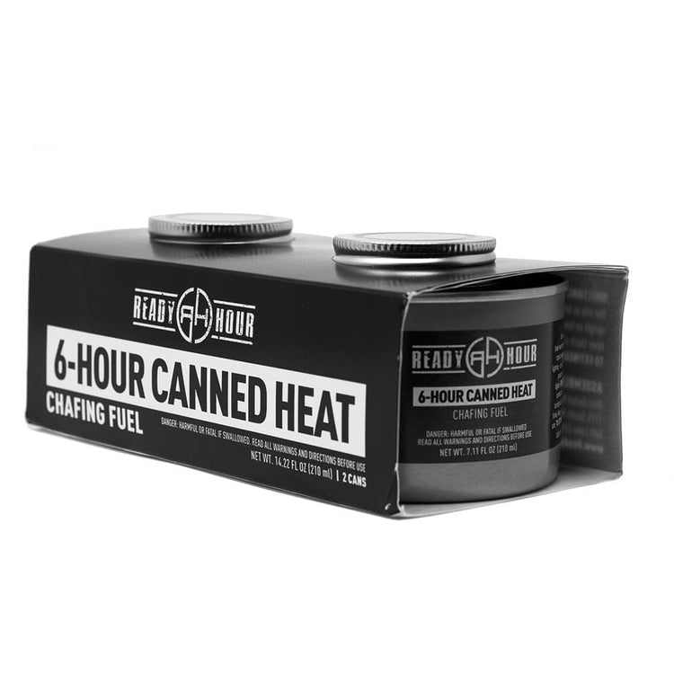 Canned Heat & Cooking Fuel by Ready Hour (2-pack)