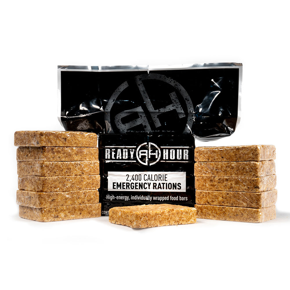 2,400 Calorie Emergency Ration Bars by Ready Hour