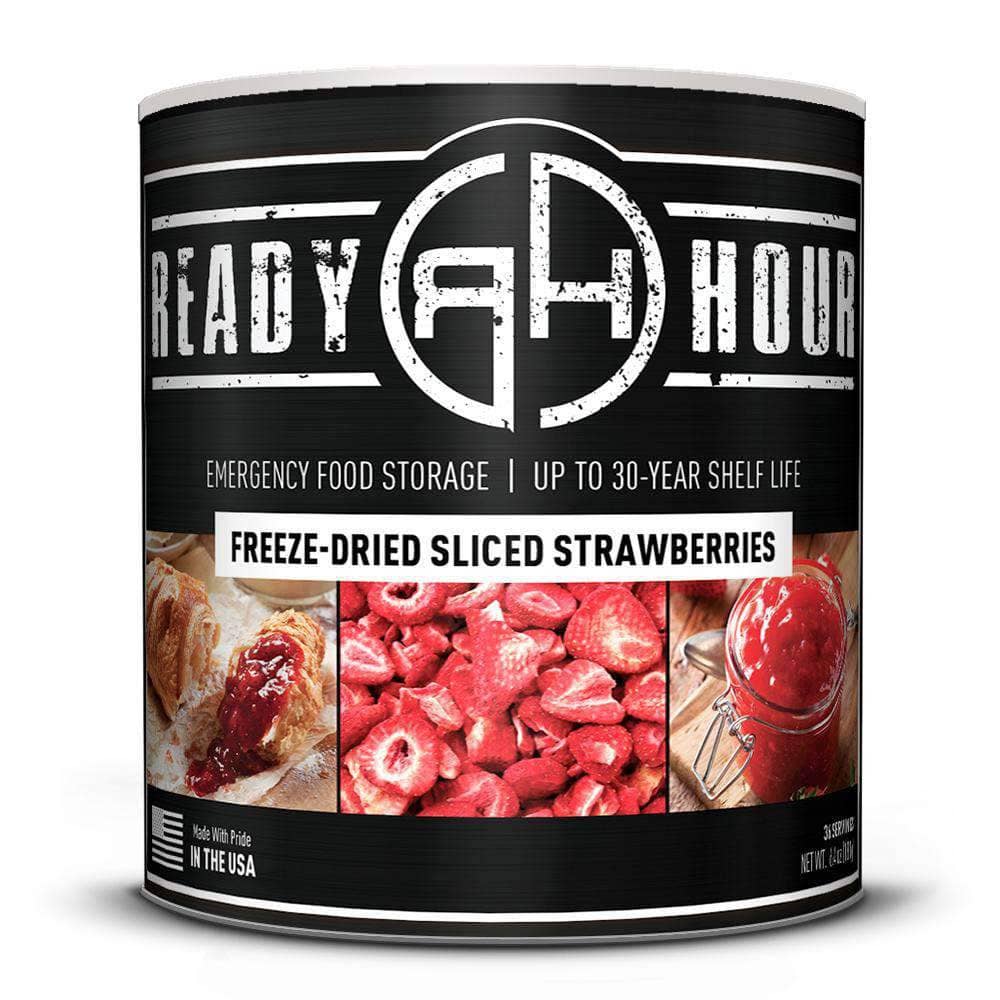Freeze-Dried Sliced Strawberries (36 servings) - My Patriot Supply