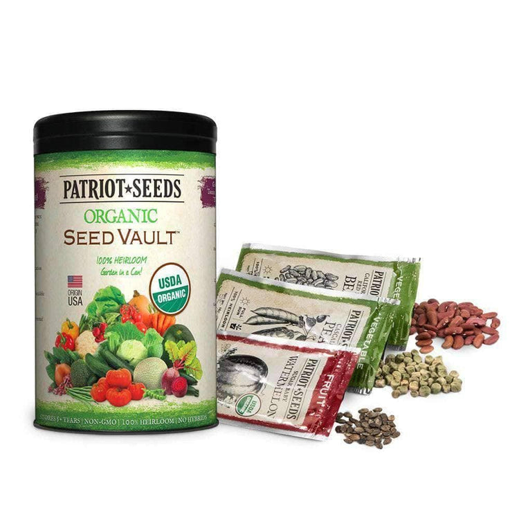 Organic Survival Seed Vault - My Patriot Supply
