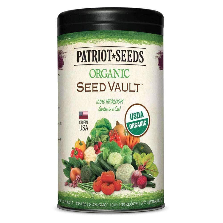 Organic Survival Seed Vault - My Patriot Supply